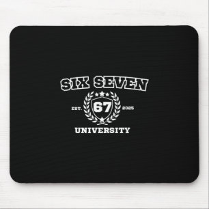 Zes Zeven Universiteit Zes Zeven Bruh 67 Meme Muismat