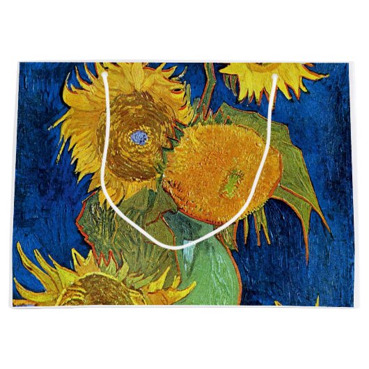 Zes zonnebloemen, Van Gogh Groot Cadeauzakje (Voorkant)