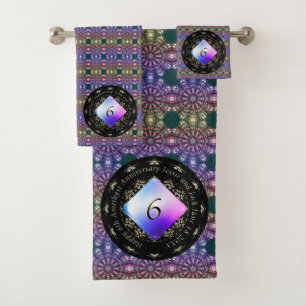 Zesde Jubileum Amethyst Bad Handdoek