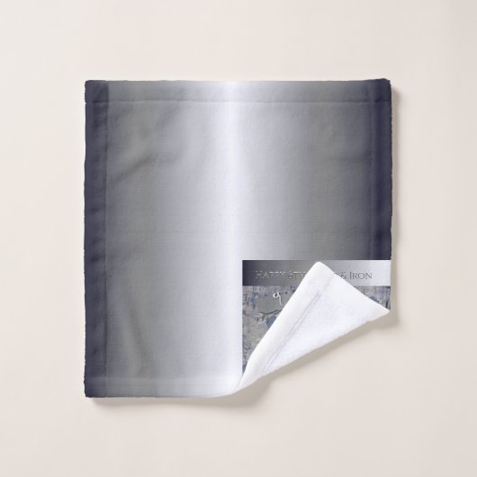 Zesde Jubileum Suiker en ijzerhanddoek Bad Handdoek (Wasdoekje)