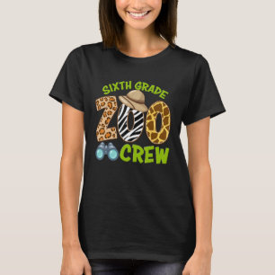 Zesde klas dierentuin bemanning terug naar school  t-shirt