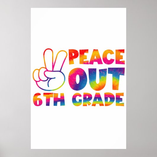 zesde klas poster (Voorkant)