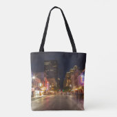 Zesde straat in Dusk in het centrum van Austin, Te Draagtas (Achterkant)