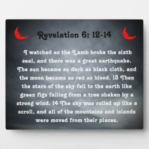 Zesde zegel fotoplaat