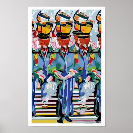 Zesenzeventig trombones poster (Voorkant)