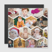 Zeshoekige foto collage (Voorkant / Achterkant)