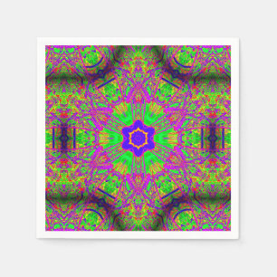 zespuntige ster servetten