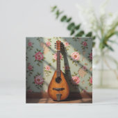 Zessnarige Dulcimer Floral (Staand voorkant)