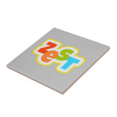 Zest Tegeltje (Zijkant)