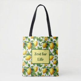Zest voor Life Lemons Draagtas