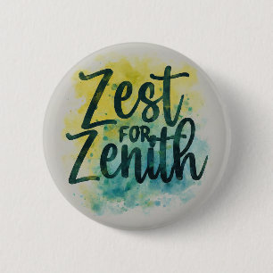 Zest voor Zenith Ronde Button 5,7 Cm