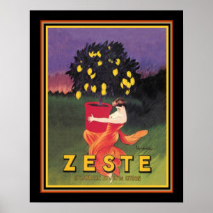 "Zeste" Franse limonade AD-16x20 Poster