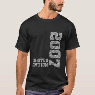 zestiende zoete jongen en meisje 2007 16e geboort t-shirt