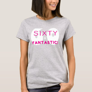 Zestig en Fantastisch 60e Verjaardag Shirt Cadeau