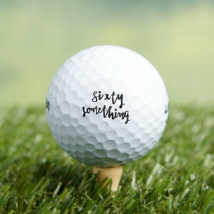 Zestig iets - 60ste verjaardag Golf Balls Golfballen