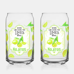 Zesty, Als het Leven Je Limoenen Geeft, Maak dan M Blikvorm Glas