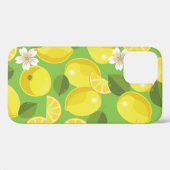 Zesty citroen: Citrus Pattern Delight Case-Mate iPhone Case (Achterkant (horizontaal))