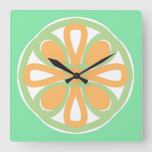 Zesty citrus grote klok