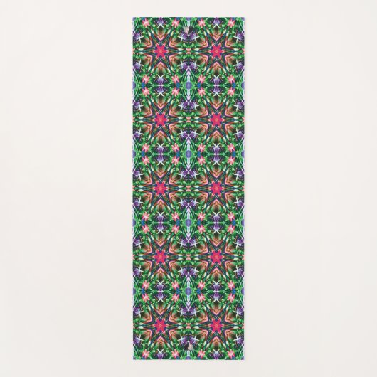 Zesty Kaleids Yoga Mat (Voorkant)