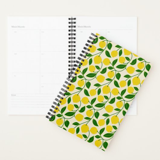 Zesty Lemons Planner (Display)