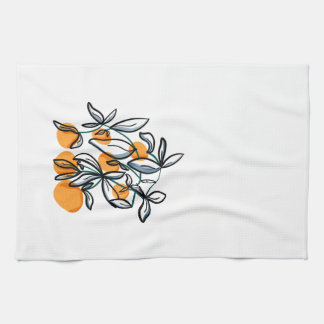 Zesty Orange Theedoek