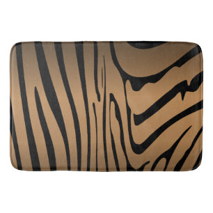 Zesty Zebra Brown Badmat
