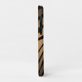 Zesty Zebra Brown Case-Mate iPhone Case (Achterkant/links)