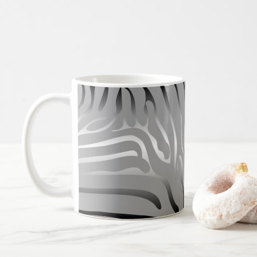 Zesty Zebra Coffee Mok (Met donut)