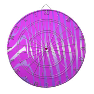 Zesty Zebra Pink Dart Board Dartbord