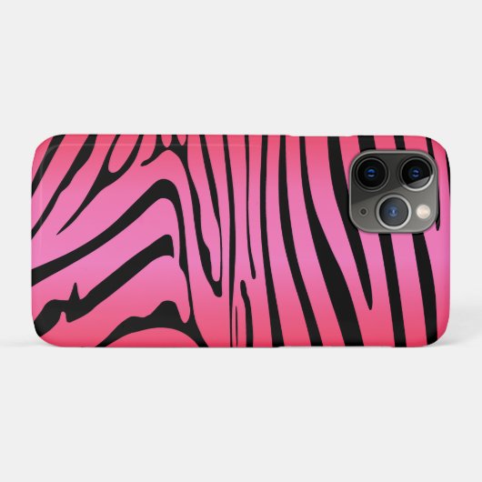 Zesty Zebra Red Case-Mate iPhone Case (Achterkant (horizontaal))