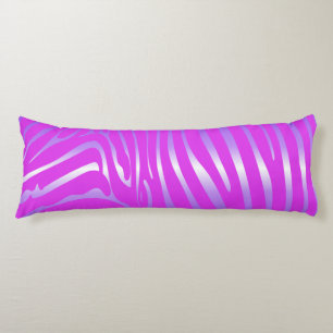 Zesty Zebra roze lichaam kussen