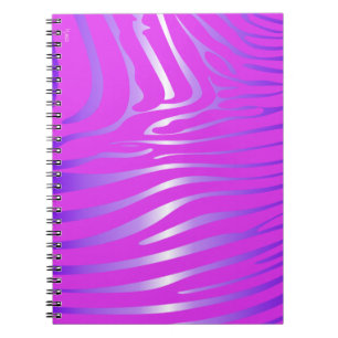 Zesty Zebra Roze Notitieboek