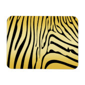 Zesty Zebra Yellow Magneet (Horizontaal)