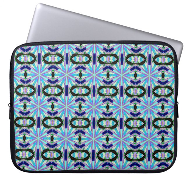 zeszijdig blauw sterren sleeve (Voorkant)