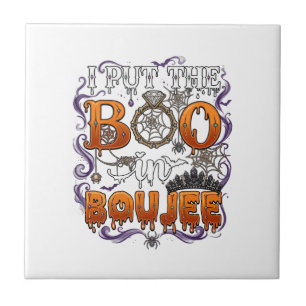 Zet Boo Boujee Halloween Diamanten Ring Kroon_1 Tegeltje