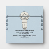 Zet de lat hoger fotoplaat (Voorkant)