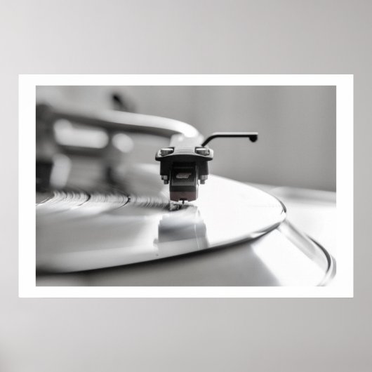 Zet die naald op de plaat poster (Voorkant)