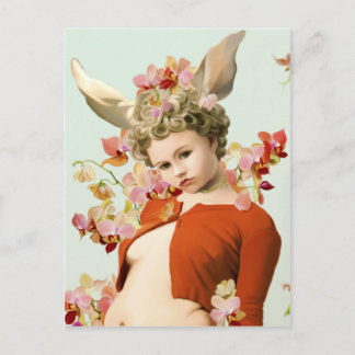 zet donkeygirl op briefkaart