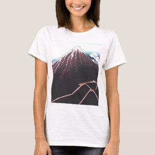 Zet Fuji ukiyo-E door Japans Hokusai op, T-shirt