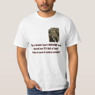 Zet GUNSMOKE in de TV Hall of Fame T-shirt