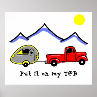 Zet het op mijn T@B Poster