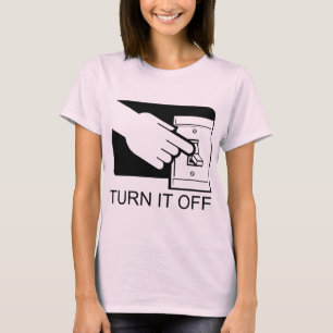 Zet het uit t-shirt