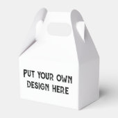 Zet je eigen ontwerp bedankdoosjes (Voorkant Zijde)