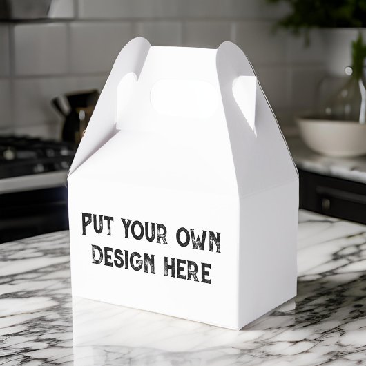 Zet je eigen ontwerp bedankdoosjes