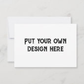Zet je eigen ontwerp bedankkaart (Achterkant)