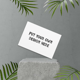 Zet je eigen ontwerp bedankkaart