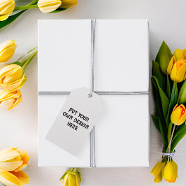 Zet je eigen ontwerp cadeaulabel