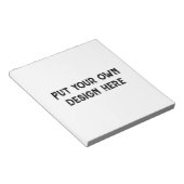 Zet je eigen ontwerp notitieblok (Schuin)