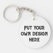 Zet je eigen ontwerp sleutelhanger (Voorkant)