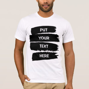 Zet jouw tekst hier, maak gebruik van persoonlijke t-shirt